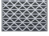 310419 Outdoor Carpet ARAKIL Black 190x290 cm PP