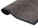 Doormat Striped Beige 80x120 cm 331603
