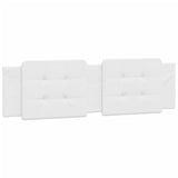 Bed Frame with LED without Mattress "Zadar" White 180x200 cm 3214125