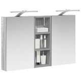 Bathroom Cabinet Set 3 pcs 80 x 10.5 x 50 cm Engineered wood 3403661
