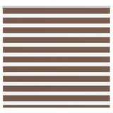 Zebra Blind Brown 165x100 cm Fabric Width 160.9 cm Polyester 4014326