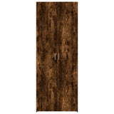 Highboard Smoked Oak 70x42.5x185 cm Engineered Wood 3281424