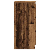 Sideboard Old Wood 37.5x35x76 cm Engineered Wood 861731