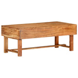 Coffee Table 100x50x40 cm Solid Acacia Wood 322669