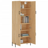 Highboard Sonoma Oak 69,5x34x180 cm Engineered Wood 3195686