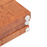 Folding Room Divider 200x170 cm World Map Yellow 245879