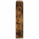Bathroom Mirror Cabinet Smoked Oak 70 x 14.5 x 70 cm 889091