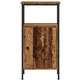Bedside Cabinets 2 pcs Old Wood 41x31x80 cm Engineered Wood 857247