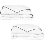 Winter Down Duvet 2 pcs 155x220 cm 132889