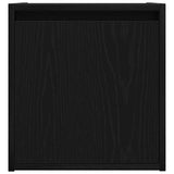 Wall-Mounted Bedside Cabinets 2 pcs Black 38x34x40 cm 861232