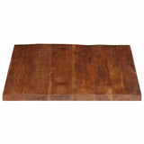 Table Top 110x80x2.5 cm Rectangular Solid Wood Reclaimed 371212