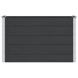 Garden Raised Bed Black 150 x 50 x 91 cm 42038981