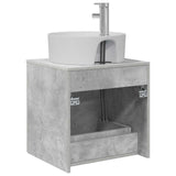 Wall-Mounted Sink Vanity Concrete Grey 49.5 x 44.5 x 65 cm 890297