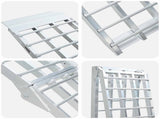 Motorcycle Ramp 680 kg Silver 680 kg Aluminium 42021090