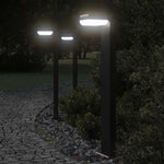 Outdoor Floor Lamps 3pcs Black 80 cm Die-cast Aluminium 4006340