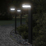 Outdoor Floor Lamps 3pcs Black 80 cm Die-cast Aluminium 4006340