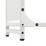 Firewood Rack White 44x28x90 cm Cold-rolled steel 864208