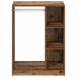 Wardrobe with Shelf with Storage Old Wood 77 x 48 x 102 cm 879642