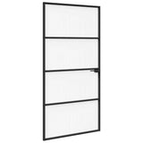 Home Door 102 x 201.5 x 3.5 cm Aluminium and Tempered Glass 42025246