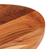 Table Top 120x60x3.8 cm Oval Solid Wood Acacia 370816