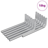 Hex Key 1800 pcs Silver 32 x 86 mm Steel 864867