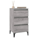 Bedside Cabinet Grey Sonoma 40x35x70 cm Engineered Wood 819674