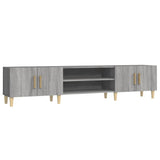 TV Cabinet Grey Sonoma 180x31.5x40 cm Engineered Wood 816262
