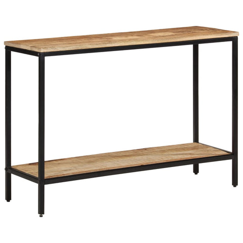 Console Table 100x35x70 cm Solid Rough Wood Mango 374071