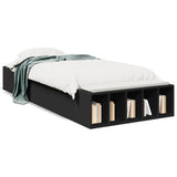 Bed Frame without Mattress Black 100x200 cm 3280602