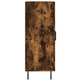 Sideboard Smoked Oak 34.5x34x90 cm Engineered Wood 828561