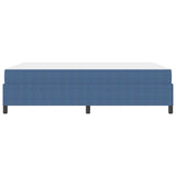 Bed Frame with Mattress Blue 140 x 200 cm Fabric 3399128