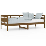 Day Bed without Mattress Honey Brown Solid Wood Pine 80x200 cm 820305