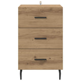 Bedside Cabinet Artisan Oak 40 x 40 x 66 cm Engineered Wood 882135