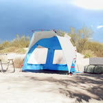 ZNTS Beach Tent 2-Person Azure Blue Quick Release Waterproof 4005290