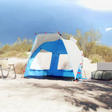 ZNTS Beach Tent 2-Person Azure Blue Quick Release Waterproof 4005290
