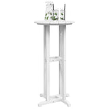 Bar Table White 55 x 55 x 107 cm Polyethylene 42006607