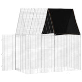 Rabbit Cage Silver 200 x 100 x 210 cm Galvanised Steel 42019246