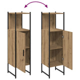 Bathroom Cabinet Artisan Oak 33x33x120.5 cm Engineered Wood 857707