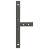Coffee Table Legs T-Shaped 2 pcs Anthracite 60x25x cm Steel 4013034