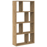 Bookcase Artisian Oak 60x20x120.5 cm Engineered Wood 858155