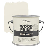 Wood Paint White 16.5 x 16.5 x 15.9 cm 4008537