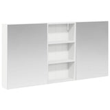 Bathroom Cabinet Set 3 pcs 140 x 14.5 x 70 cm Engineered wood 3403776