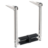 Folding Boarding Ladder 2-step Stainless Steel 92373