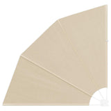 Balcony Privacy Screen 140 x 140 cm Polyester Beige 42000925