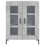 Highboard Concrete Grey 69.5x34x180 cm Engineered Wood 3189321