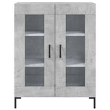 Highboard Concrete Grey 69,5x34x180 cm Engineered Wood 3199621