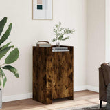 Sideboard Smoked Oak 45x35x75 cm Engineered Wood 848399