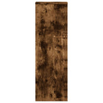 Plant Stands 2 pcs Smoked Oak 33x33x100 cm Engineered Wood 3307886