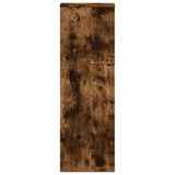 Plant Stands 2 pcs Smoked Oak 33x33x100 cm Engineered Wood 3307886