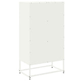 Sideboard White 68.5x38.5x123.5 cm Steel 846493